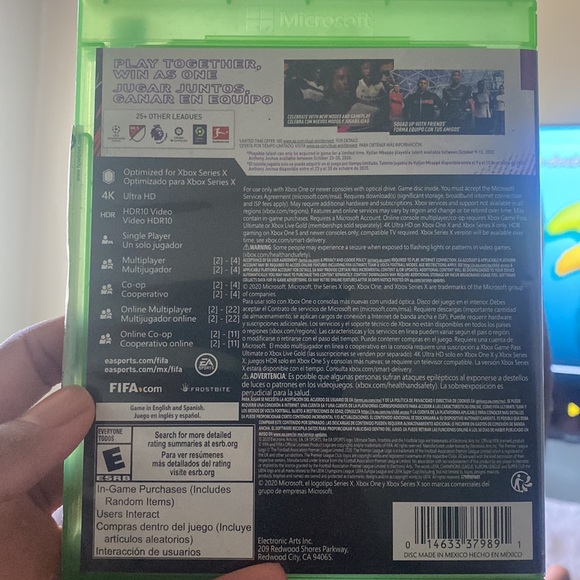 Fifa 21 Xbox one and series x - Picture 2 of 2